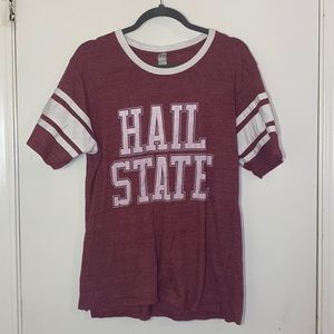 Mississippi State ringer tee